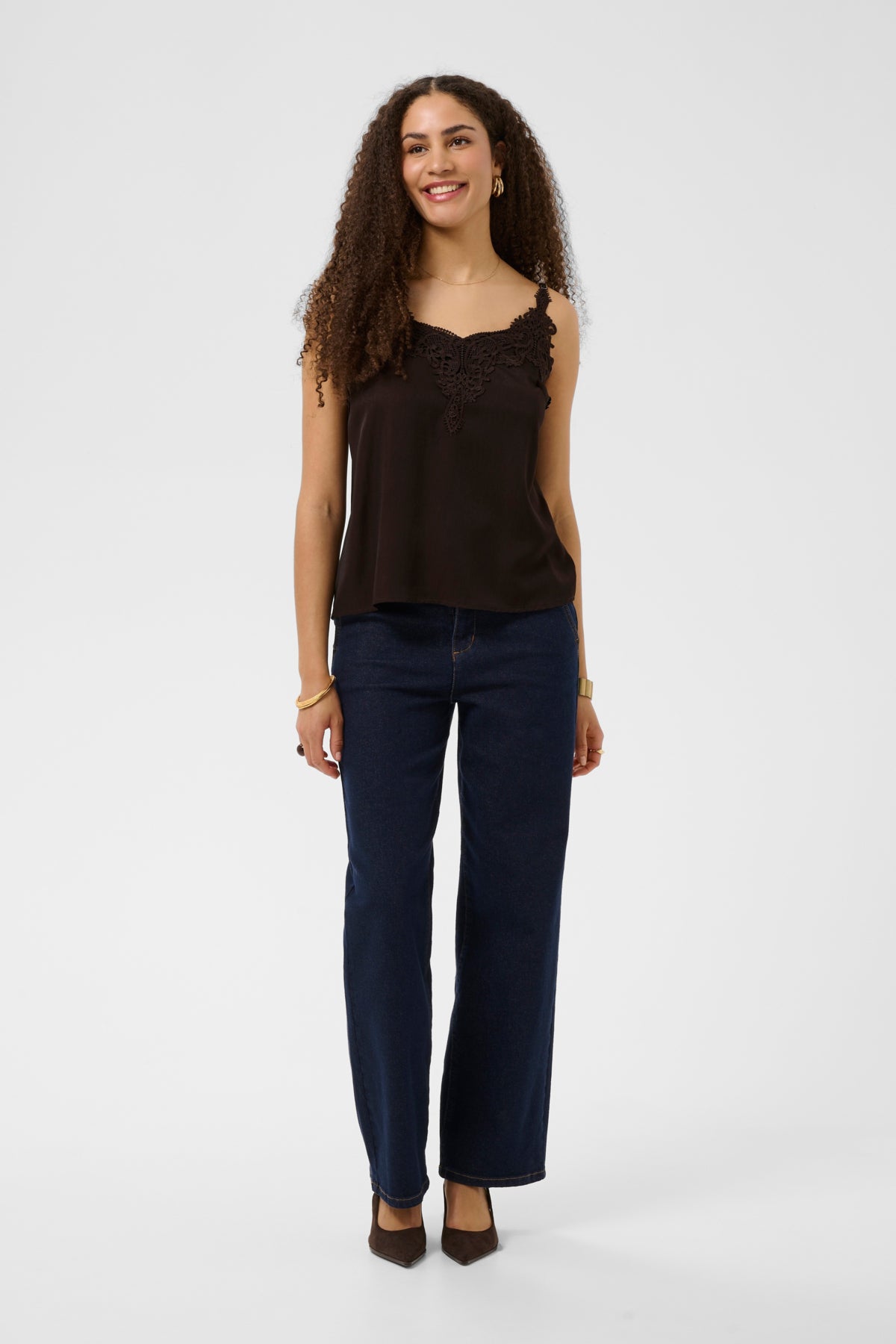 Cream Lace Cami