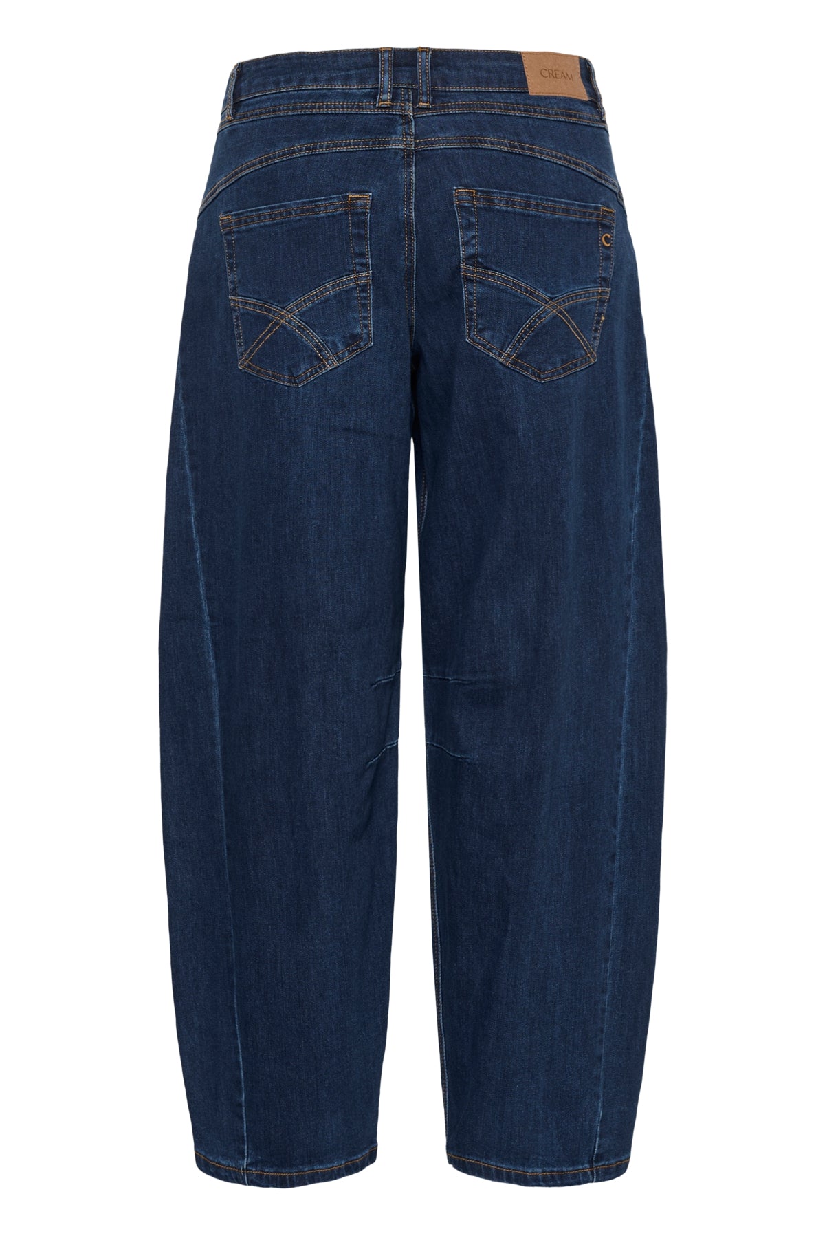 Cream Barrel Jean