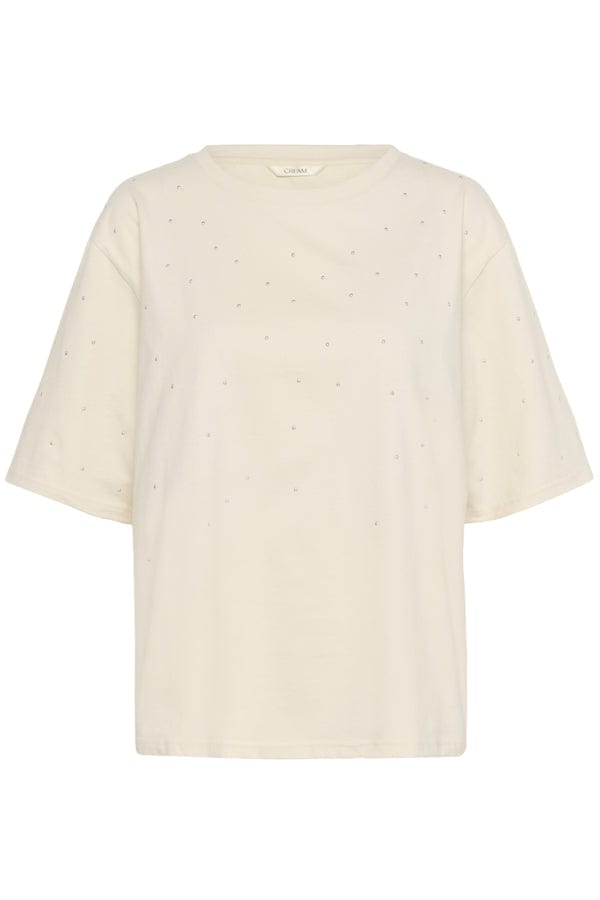CREAM Stud Detail T-Shirt