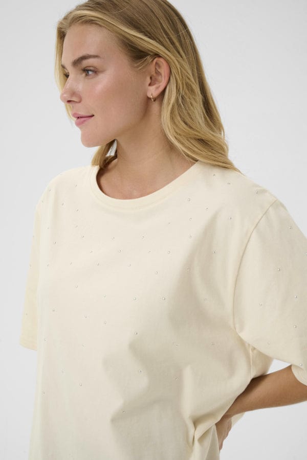 CREAM Stud Detail T-Shirt