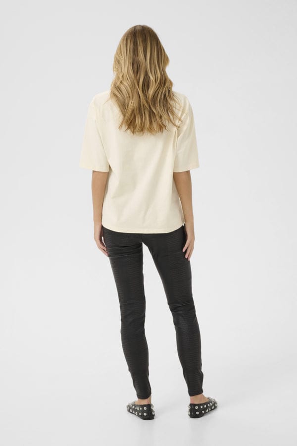 CREAM Stud Detail T-Shirt