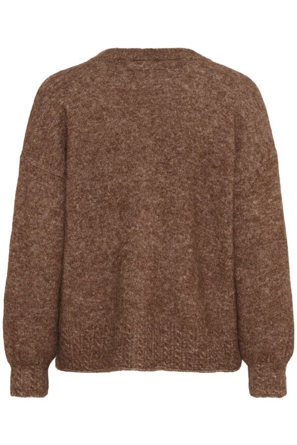 CREAM Cable Two Button Cardigan