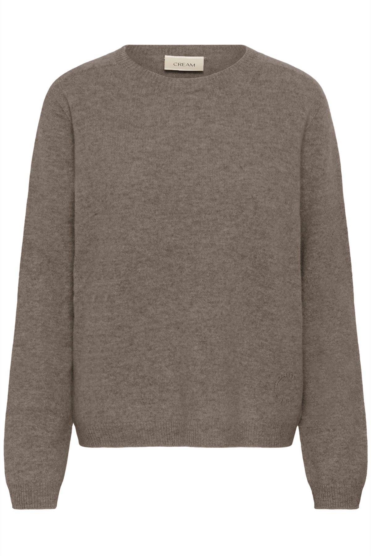 Cream Lambswool Sweater