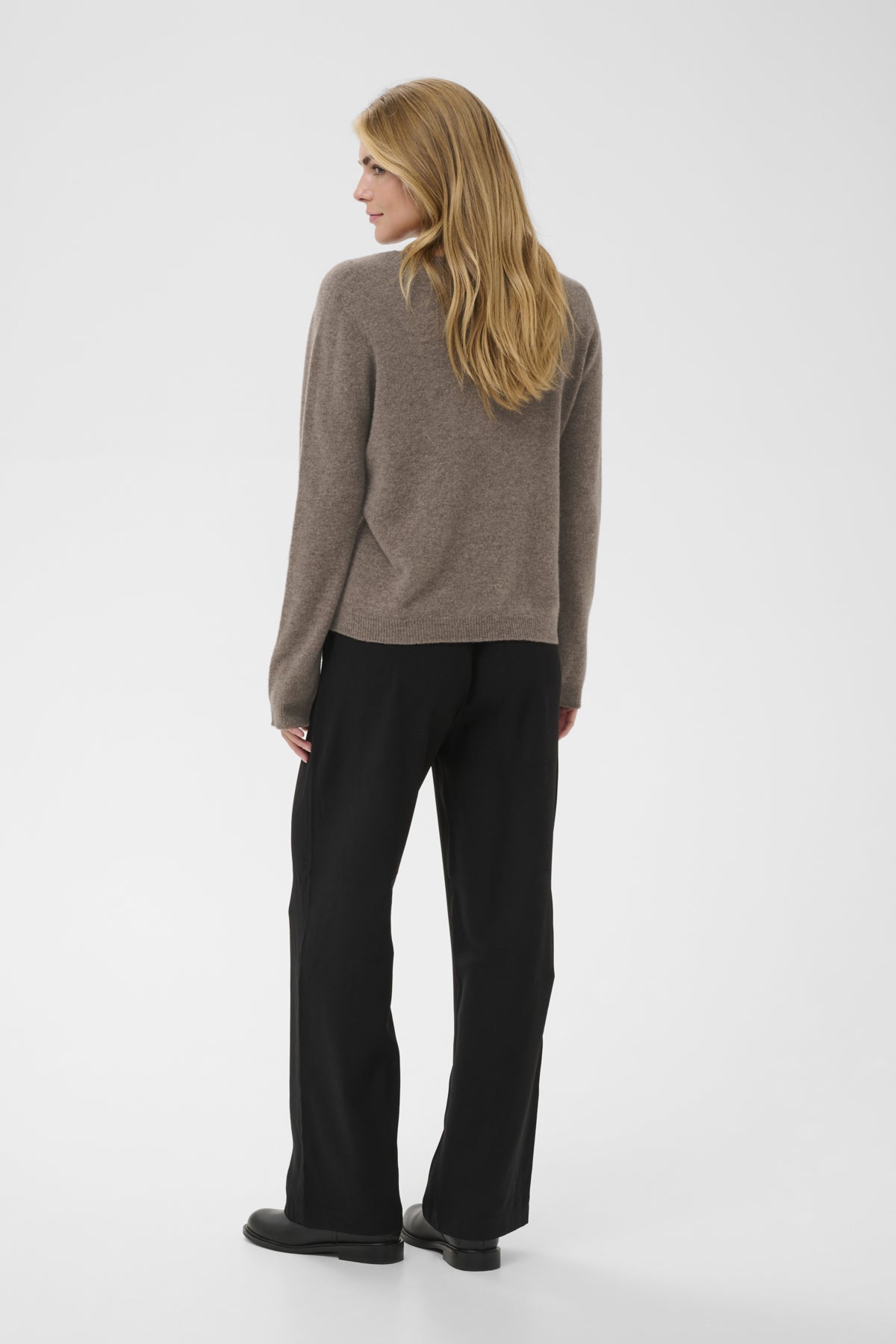 Cream Lambswool Sweater