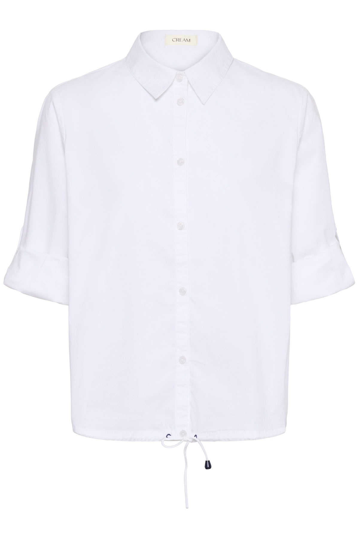 CREAM Drawstring Detail Shirt