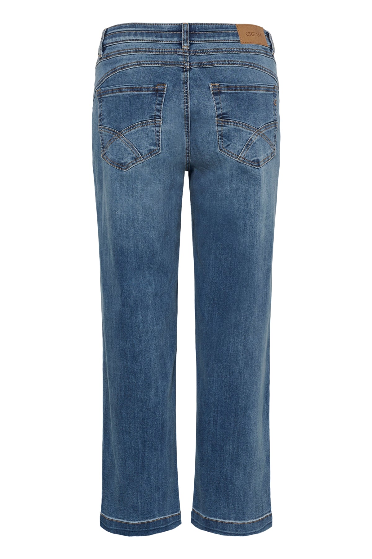 Cream Front Pocket Jean