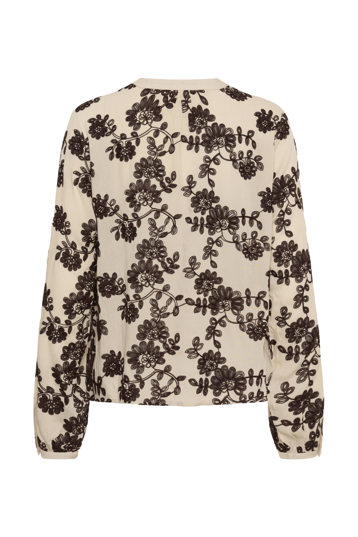 Cream Applique Top
