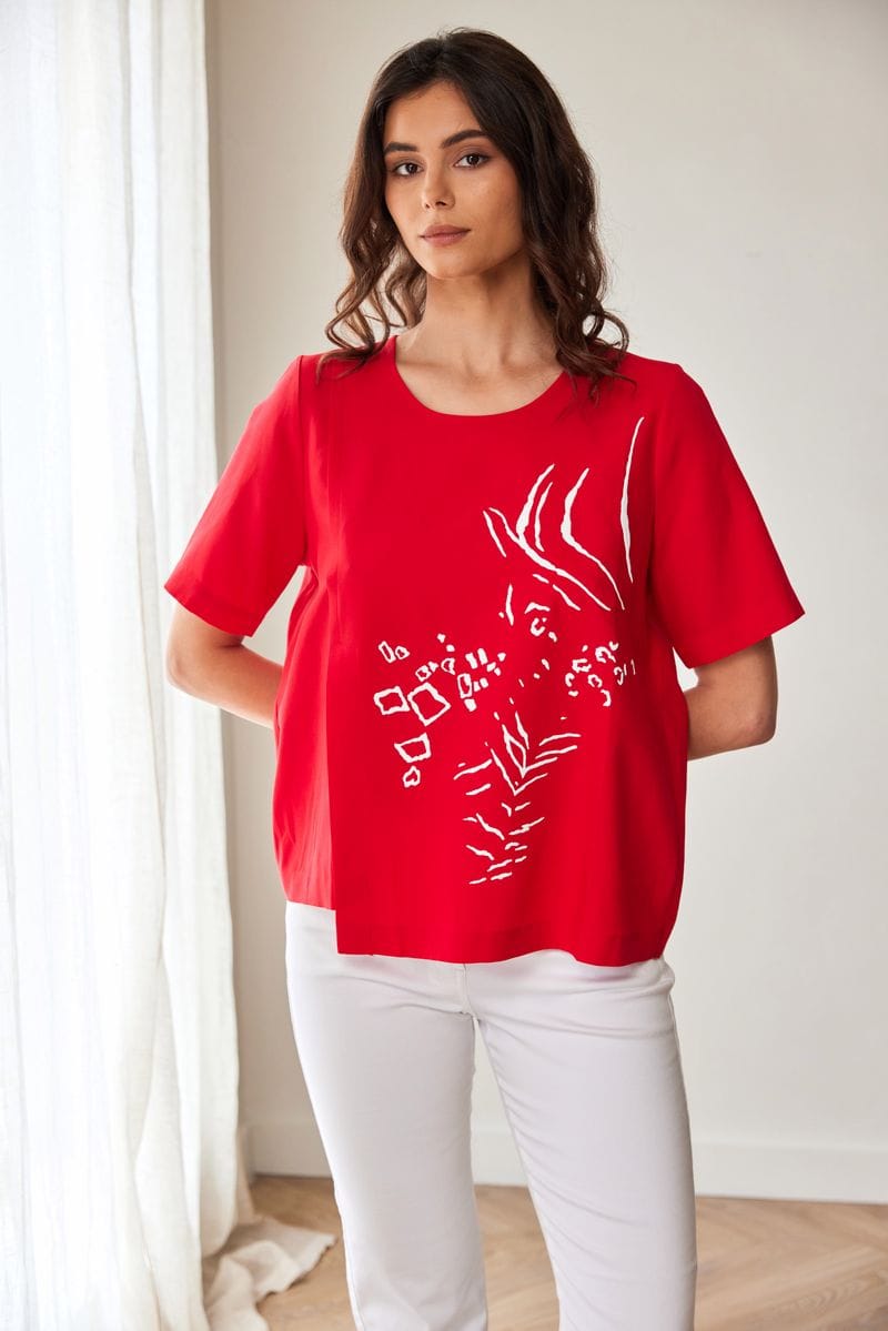 PERUZZI Applique Top