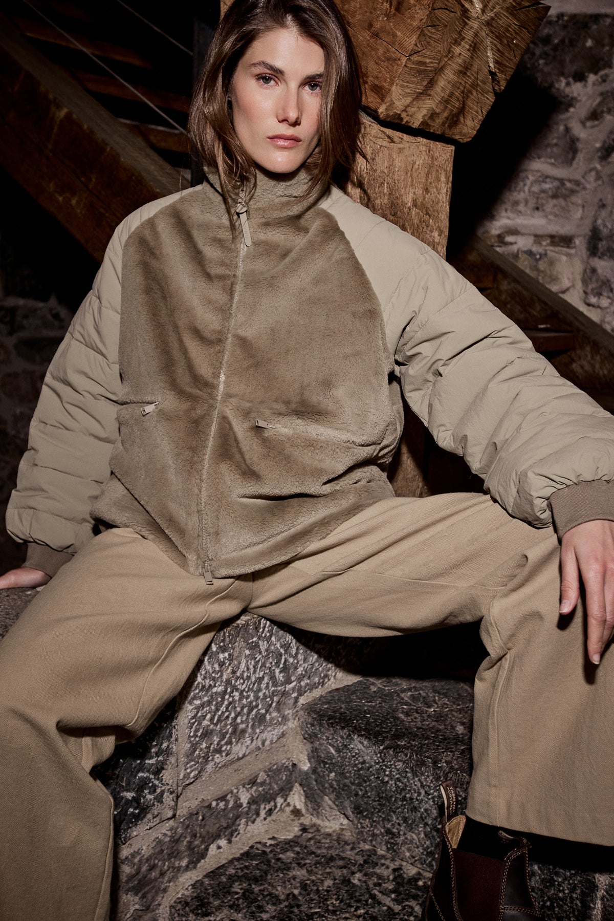 TANTÄ Faux Fur Jacket