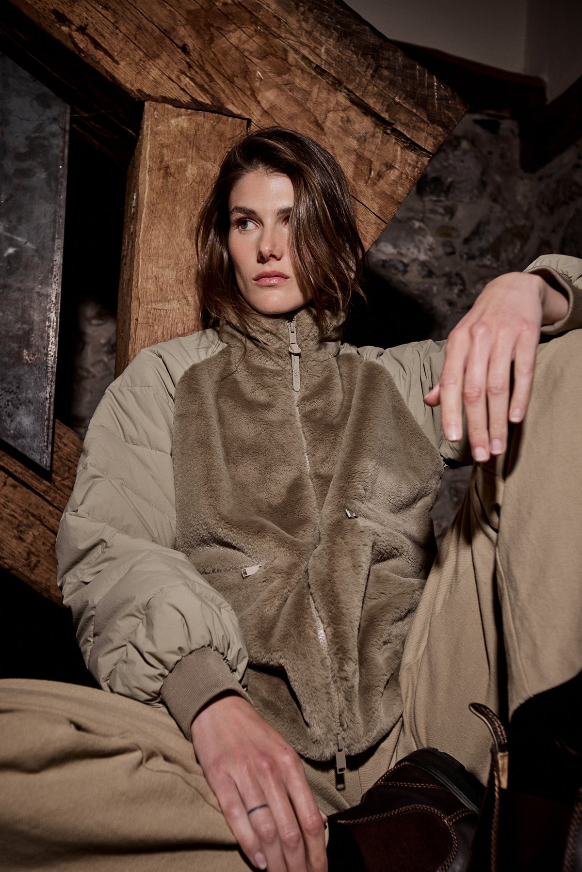 TANTÄ Faux Fur Jacket