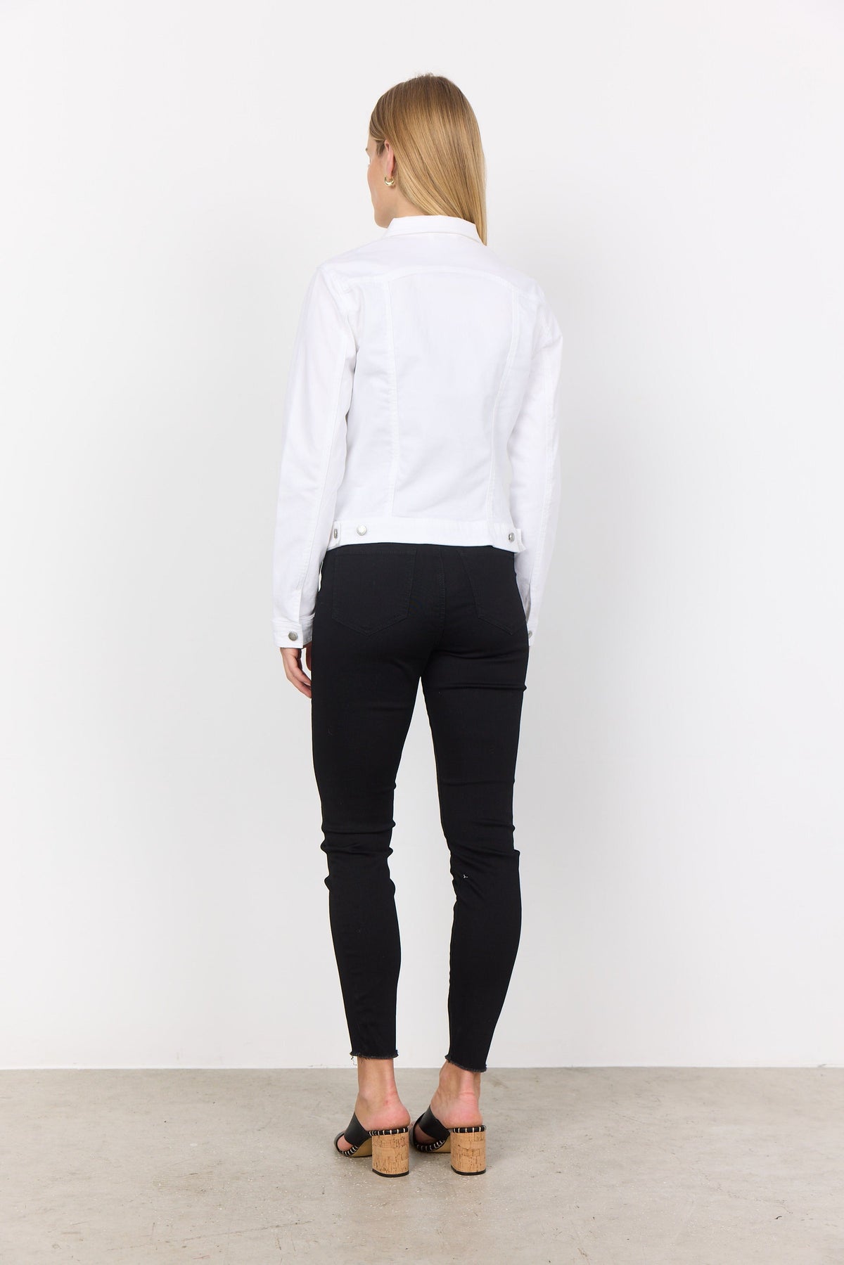 Soyaconcept Denim Fitted Jacket