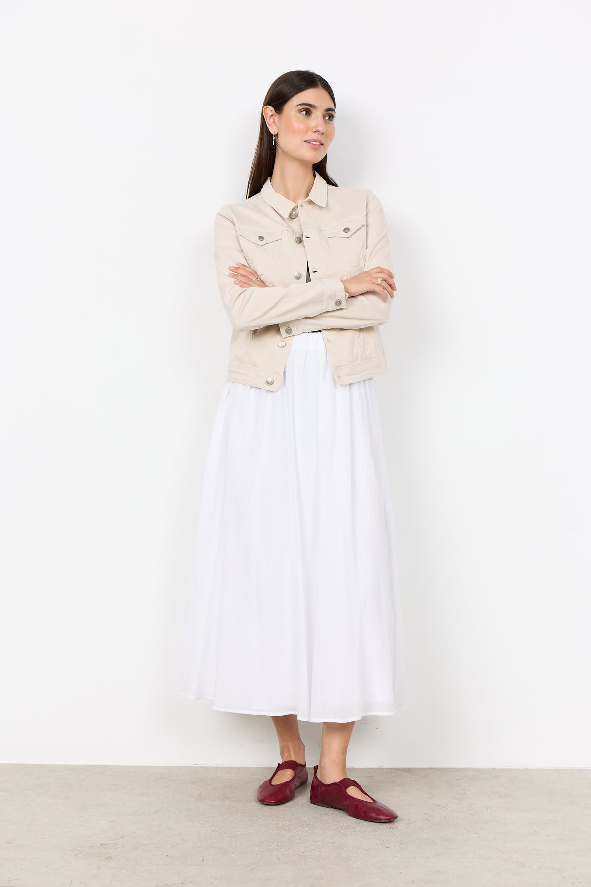 Soyaconcept Denim Fitted Jacket