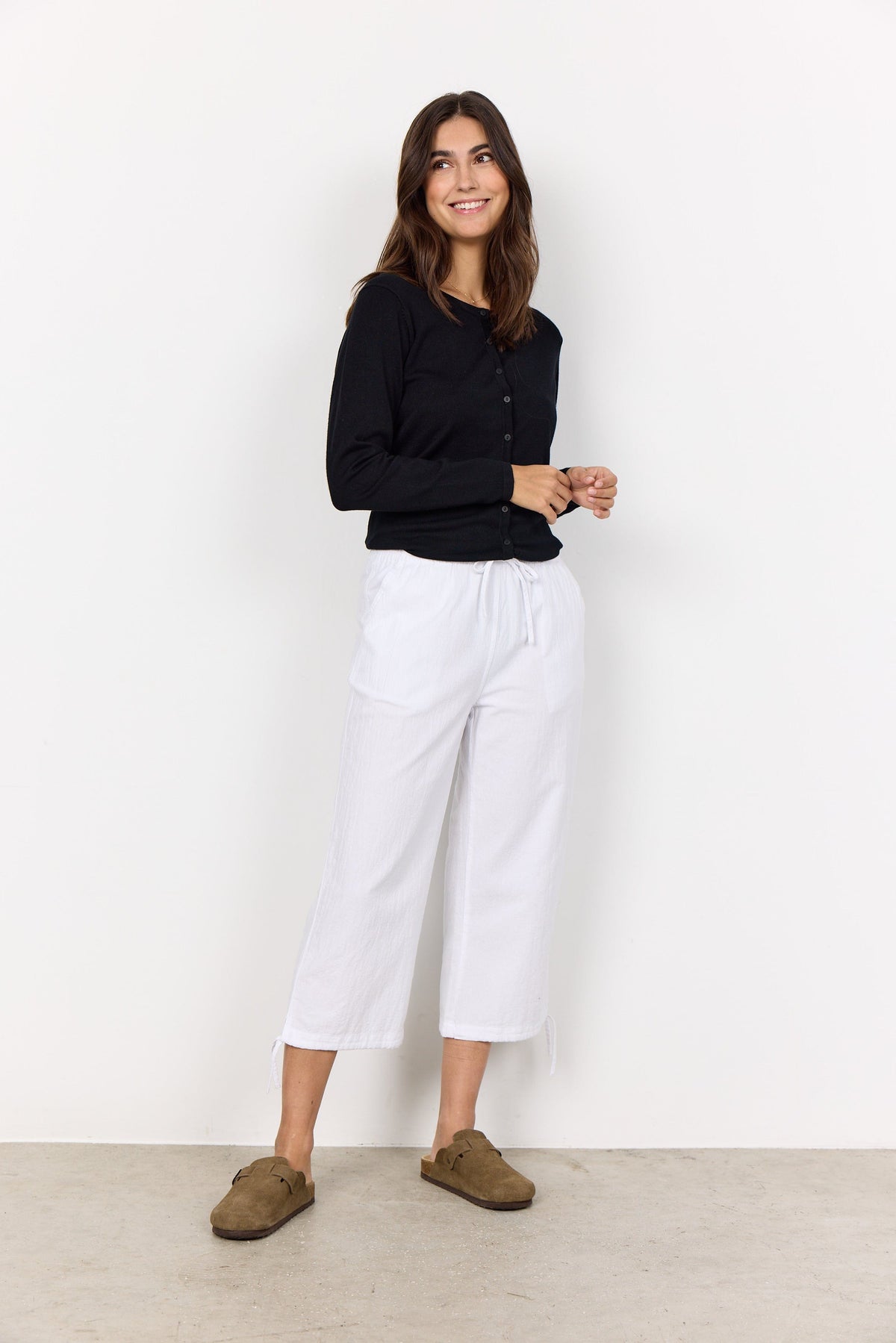 Soyaconcept Tie End Cotton Trouser