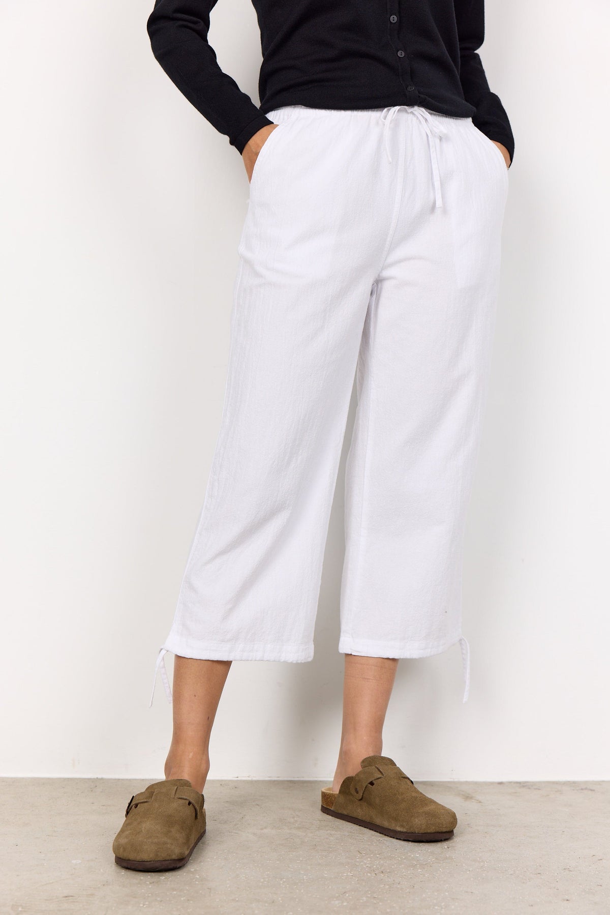 Soyaconcept Tie End Cotton Trouser
