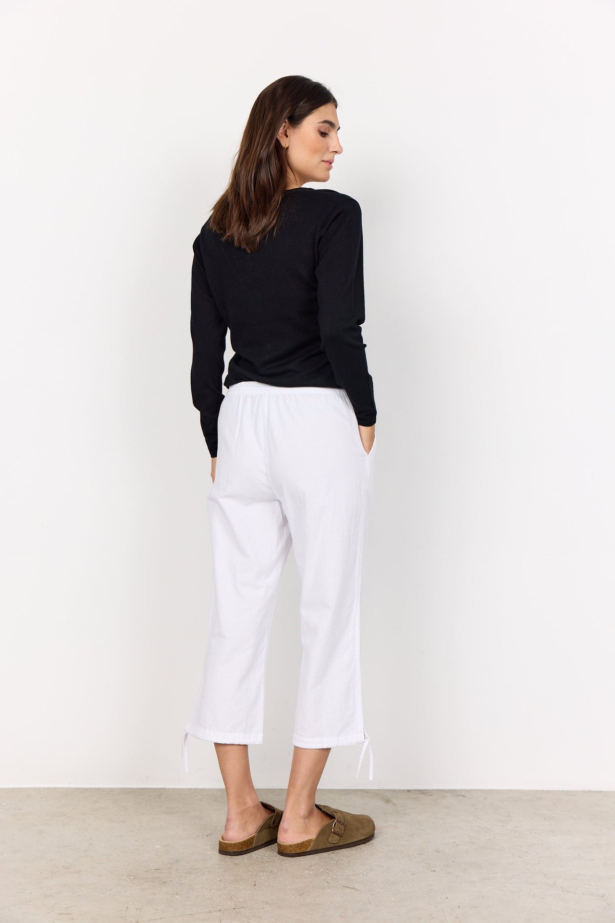 Soyaconcept Tie End Cotton Trouser