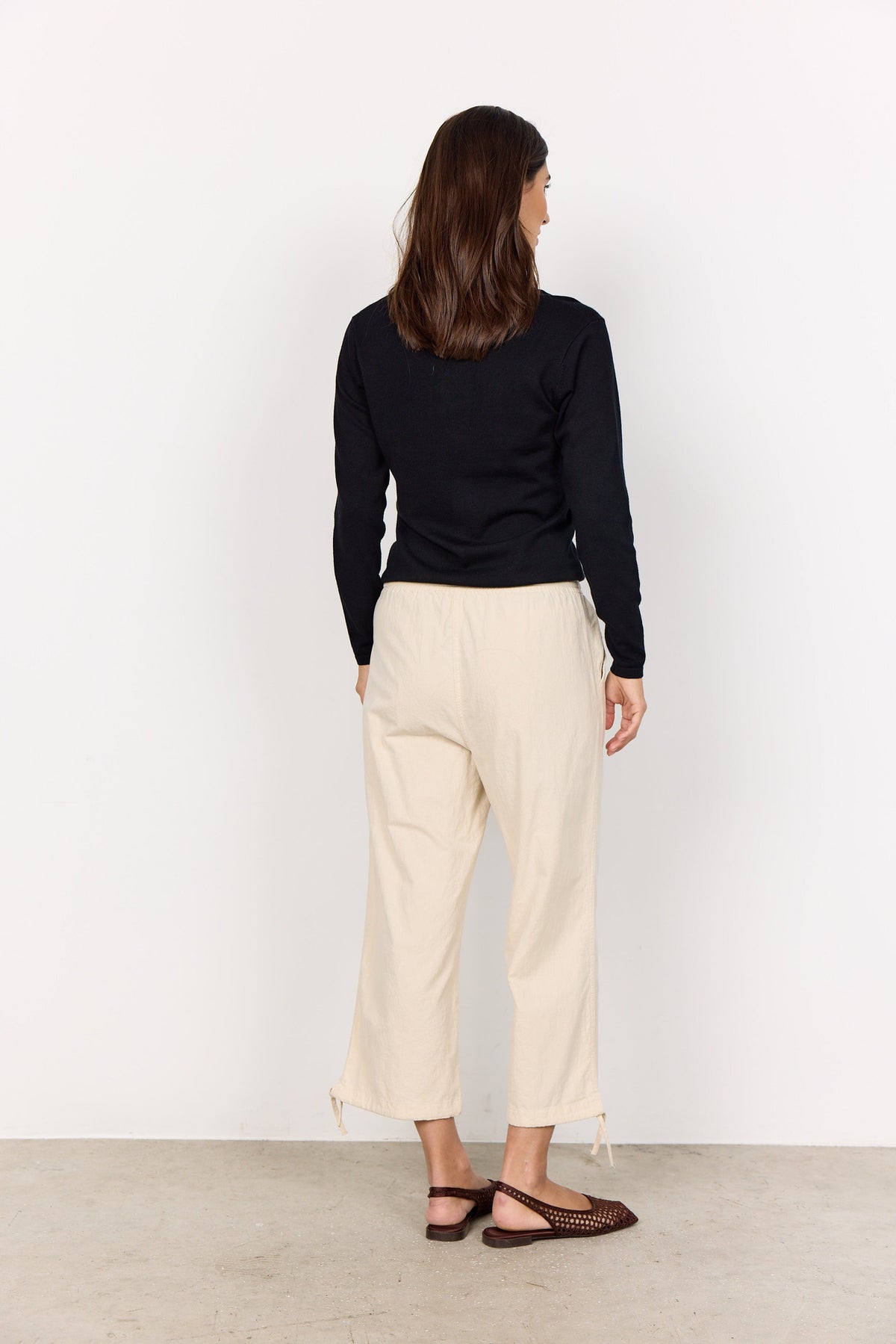 Soyaconcept Tie End Cotton Trouser