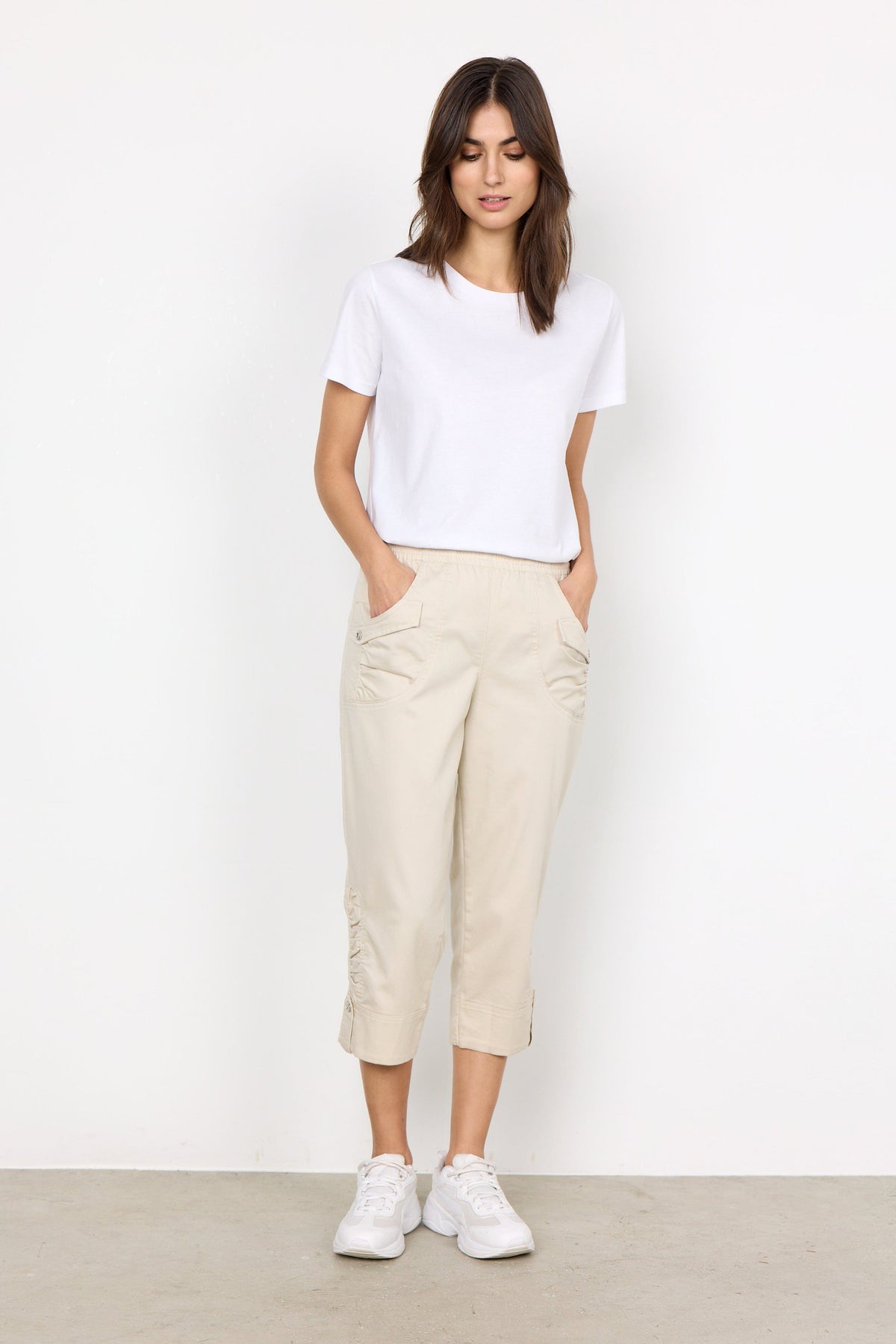 Soyaconcept Turn Up Button Trouser