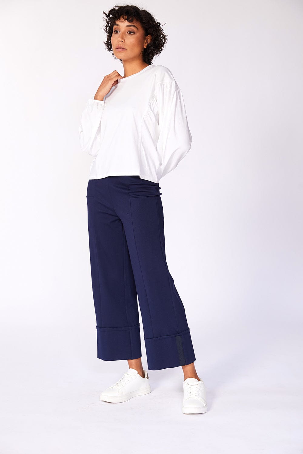 PERUZZI Wide Leg Crop Trouser