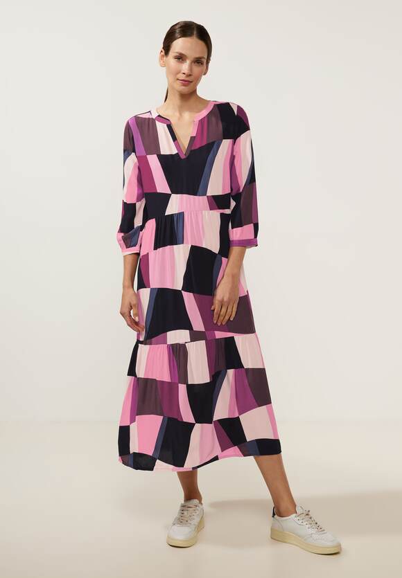 Street One Abstract Print Dress