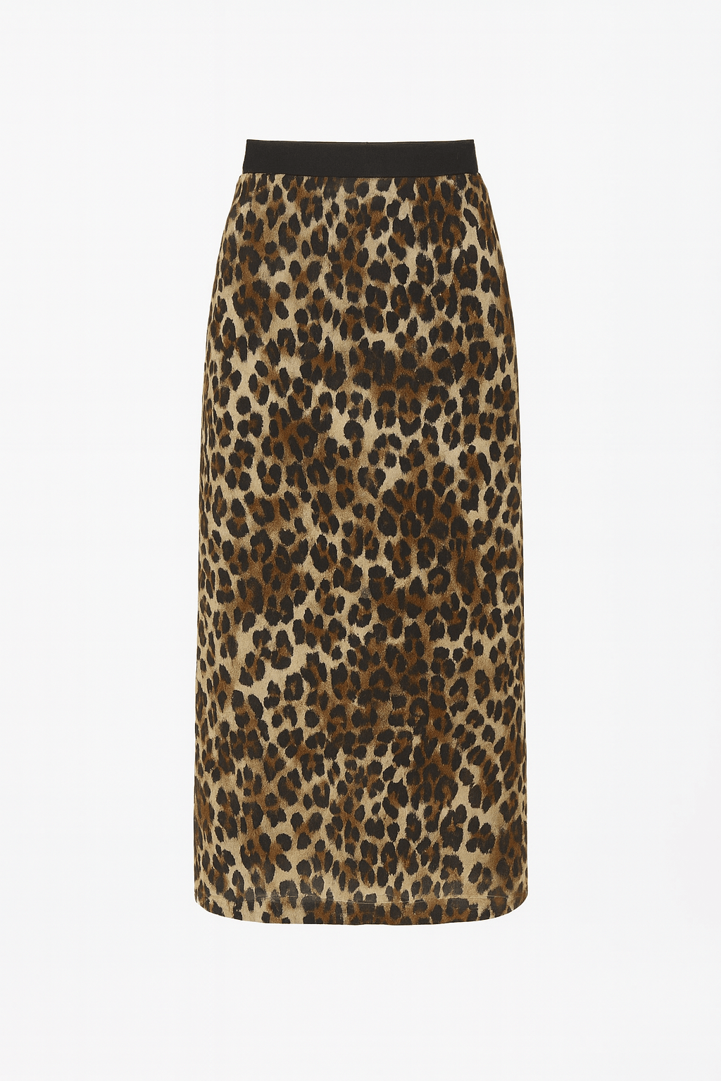 Kartner Mesh Animal Print Skirt