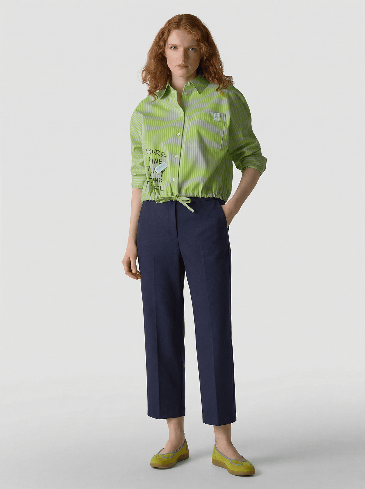 RABE Wide Leg Trouser