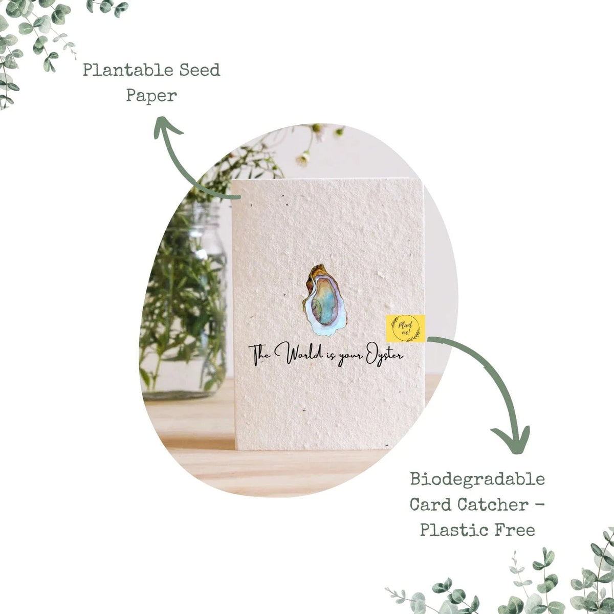 Bog Rosemary Plantable Seed Card