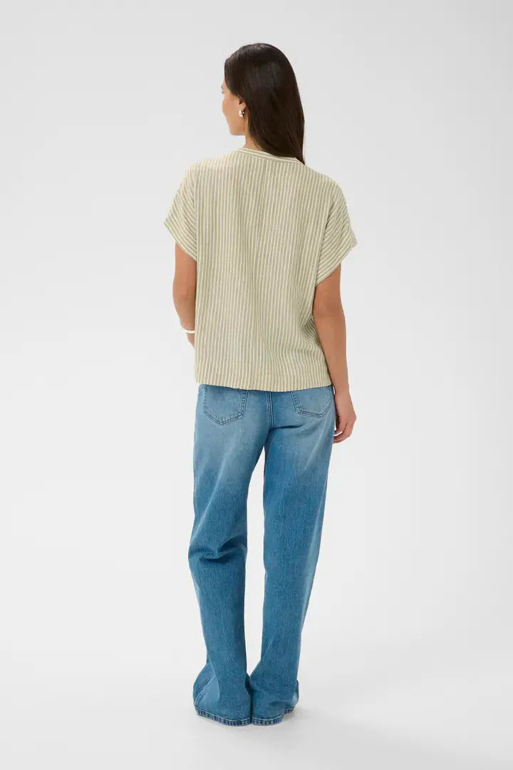 Kaffe Linen Top