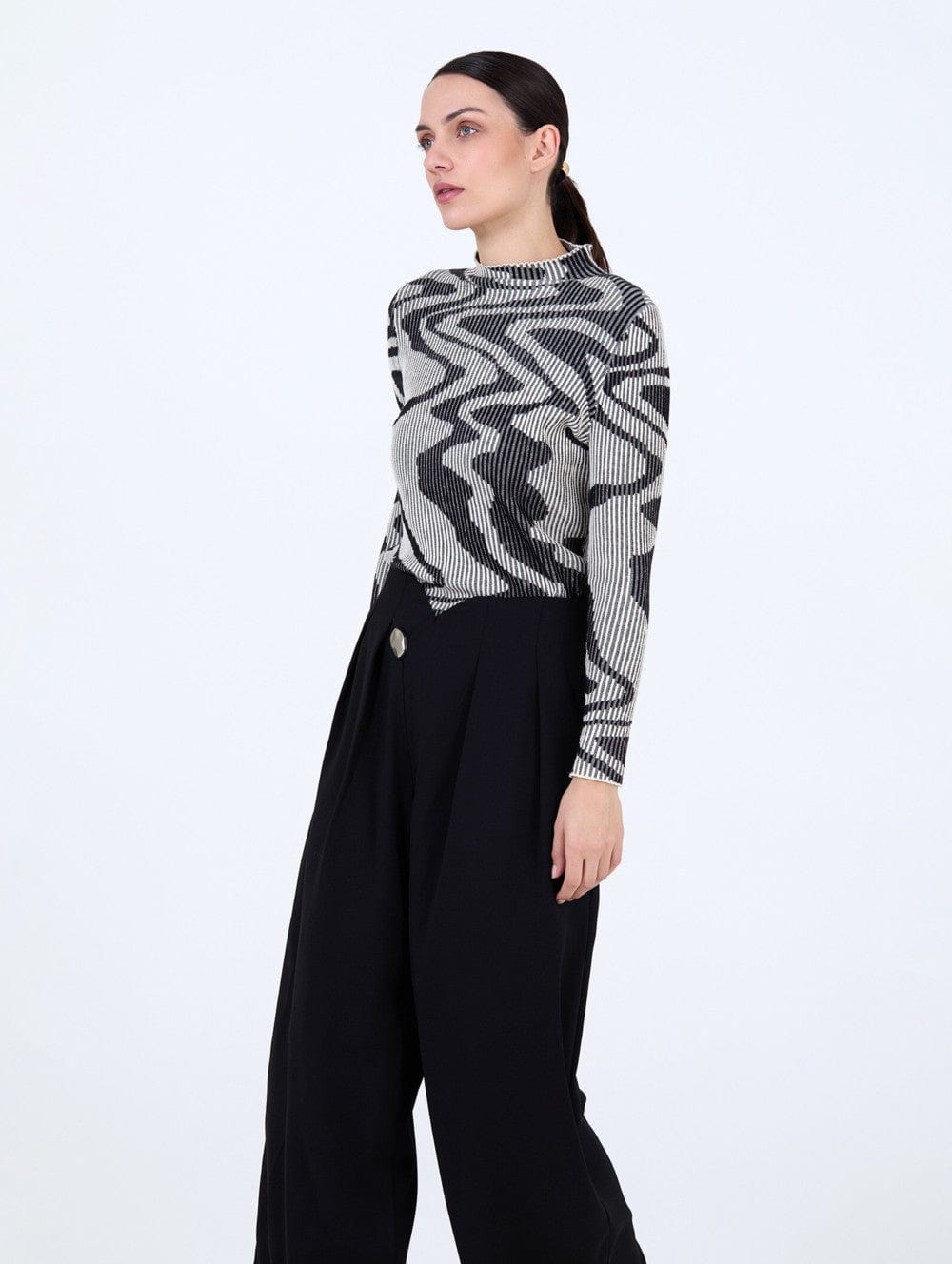 Skatie Swirl Basic Top