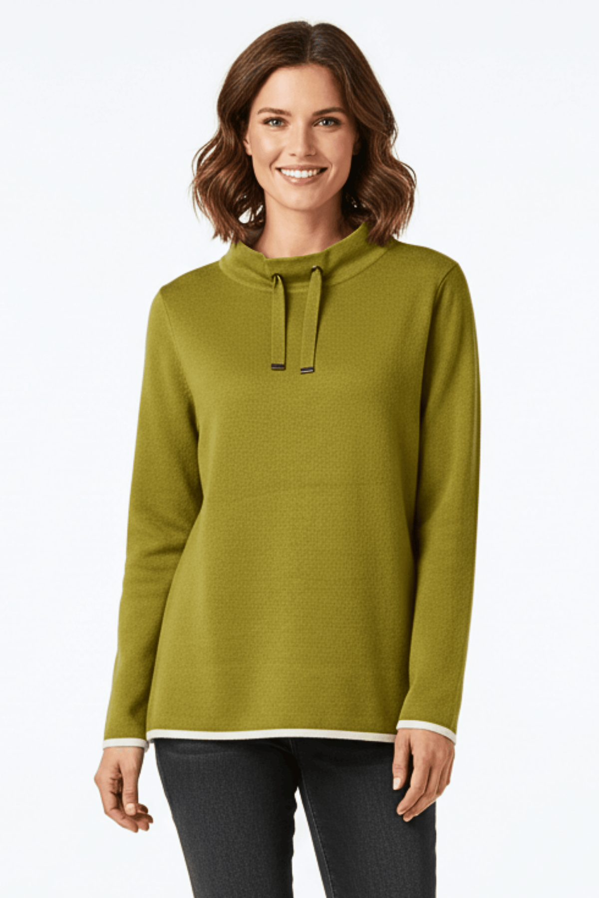 Barbara Lebek Piped Detail Knit