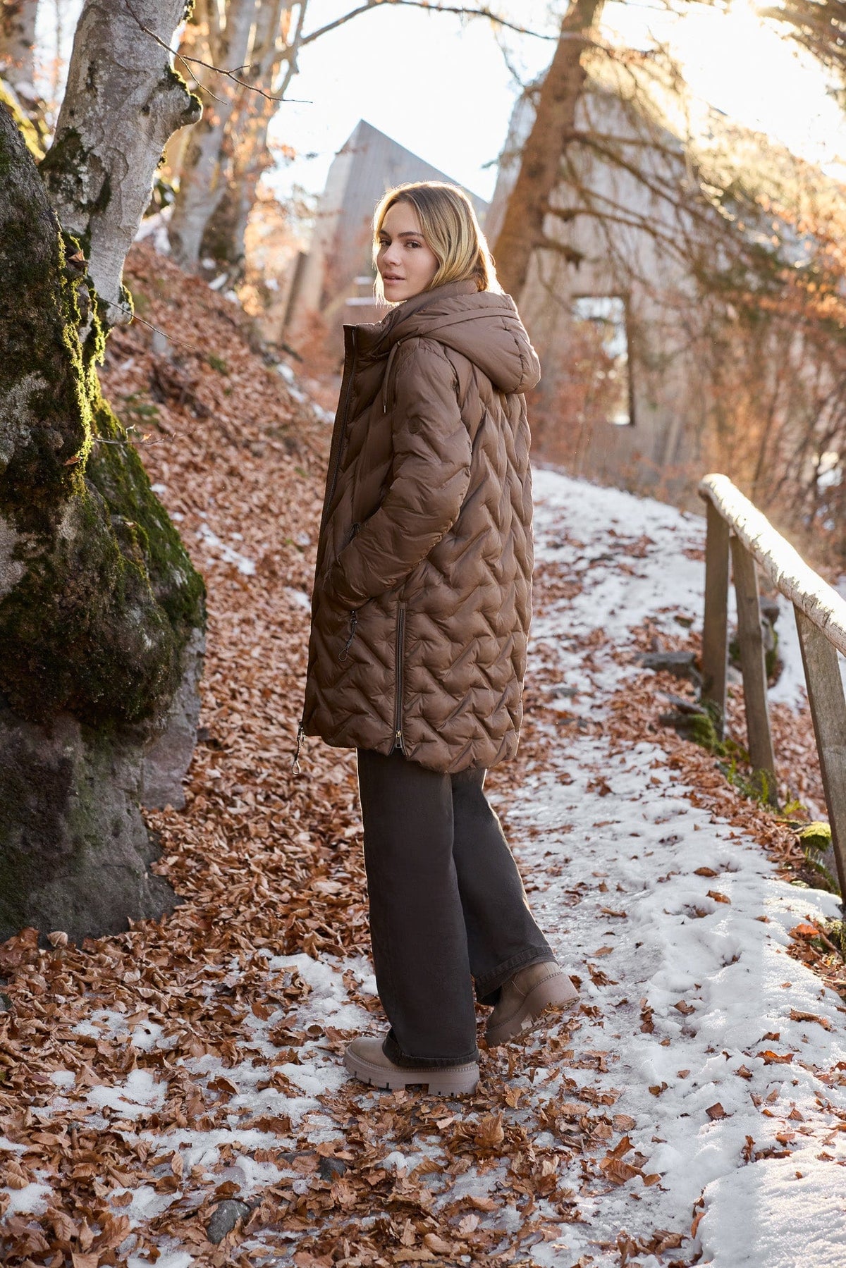 Barbara Lebek Side Popper Coat