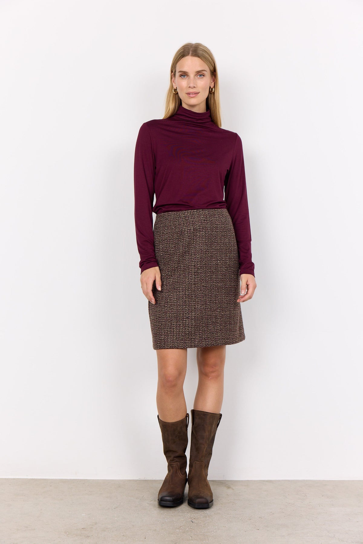 Soyaconcept Jersey Polo Neck