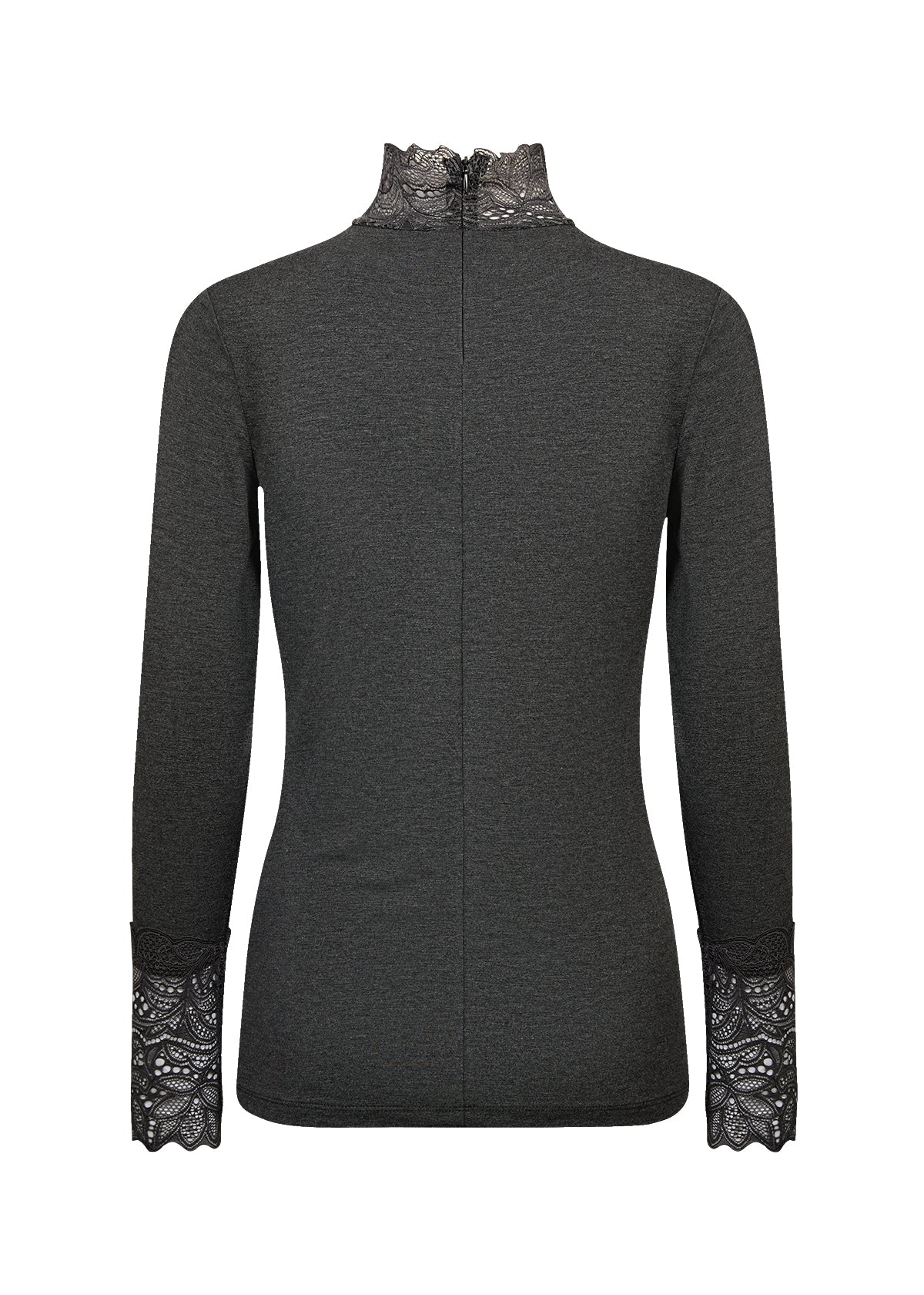 Soyaconcept Lace Funnel Neck Top