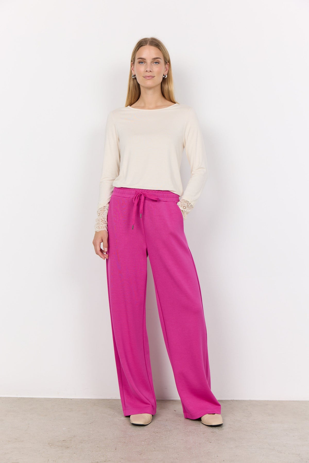 Soyaconcept Lace Cuff Top