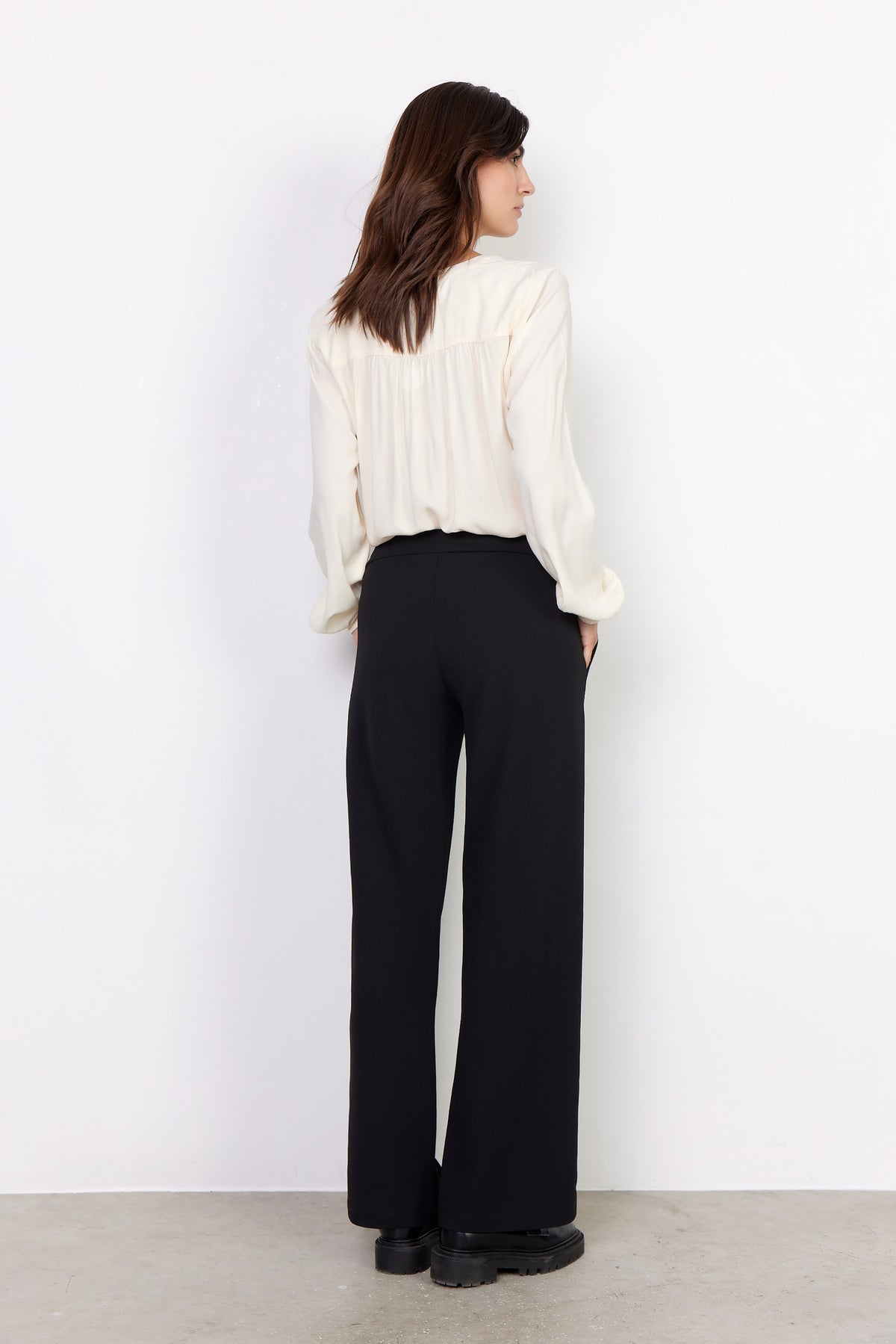 Soyaconcept Stretch Wide Leg Trouser