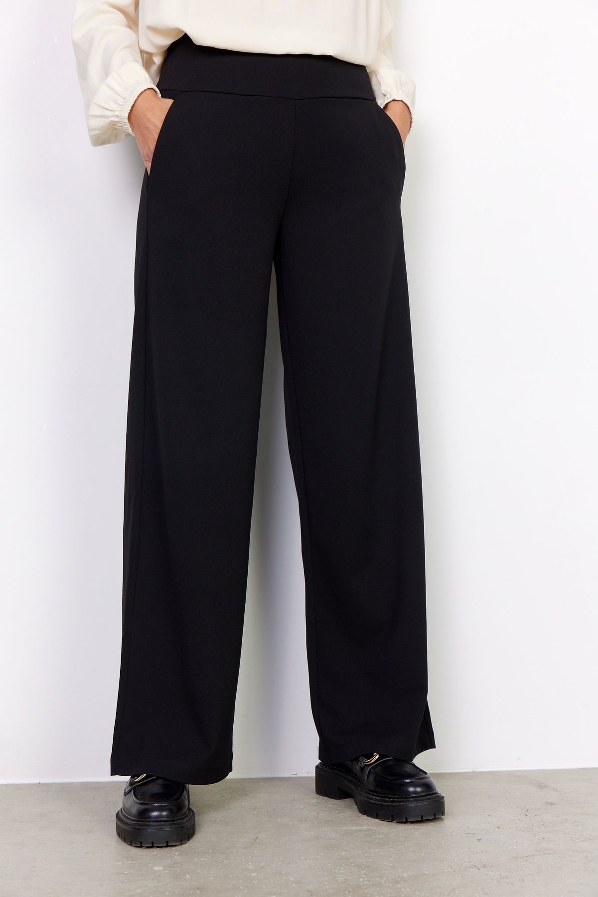 Soyaconcept Stretch Wide Leg Trouser