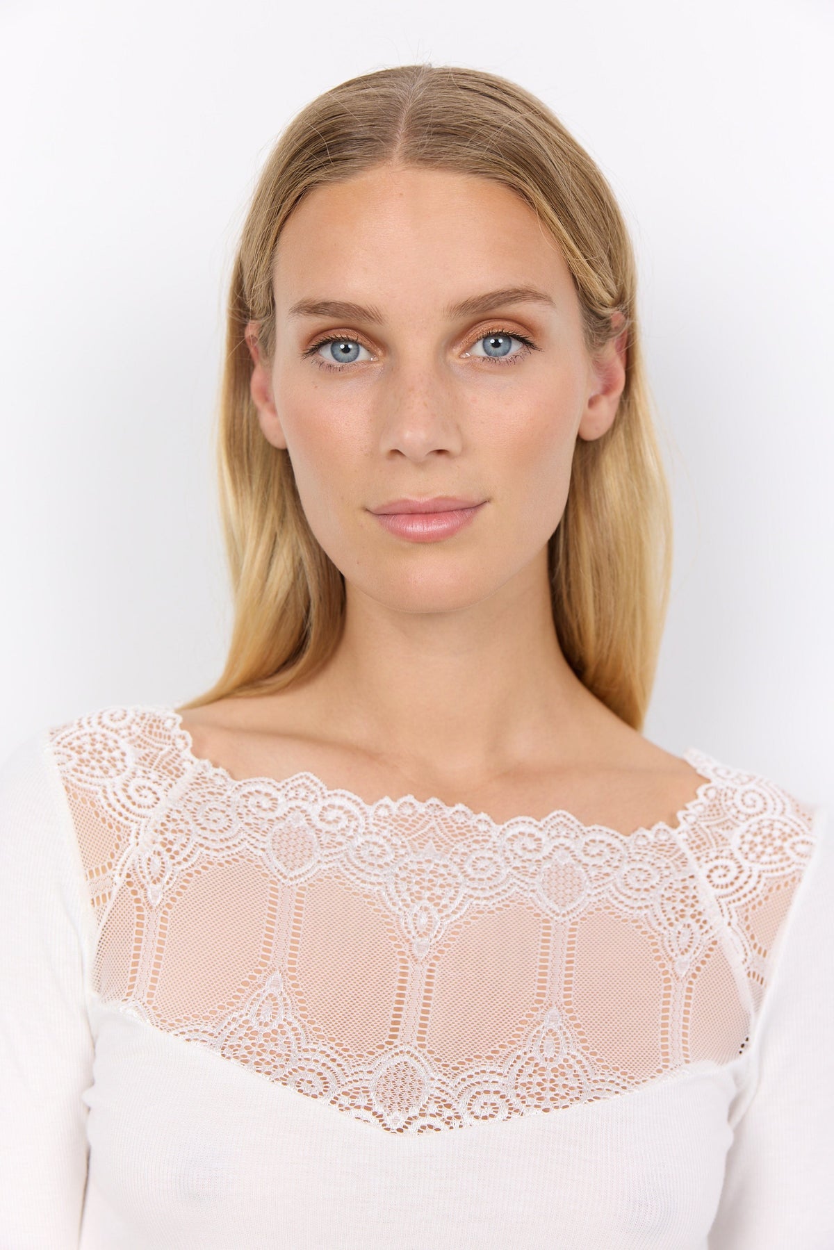 Soyaconcept Square Lace Basic Top
