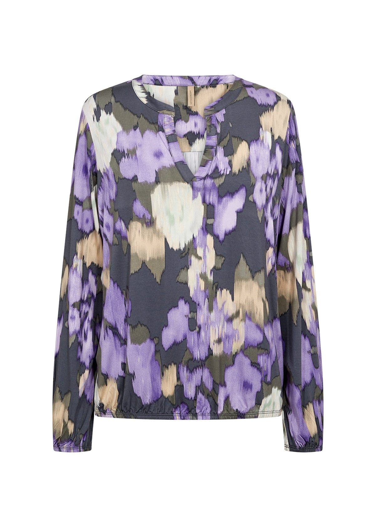Soyaconcept Blurred Print Lyocell Top