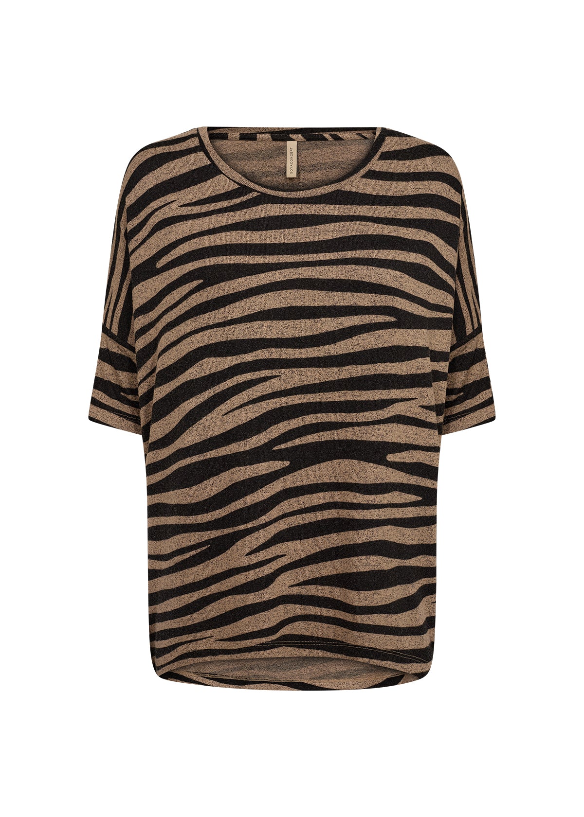 Soyaconcept Animal Print Soft Fleece Top