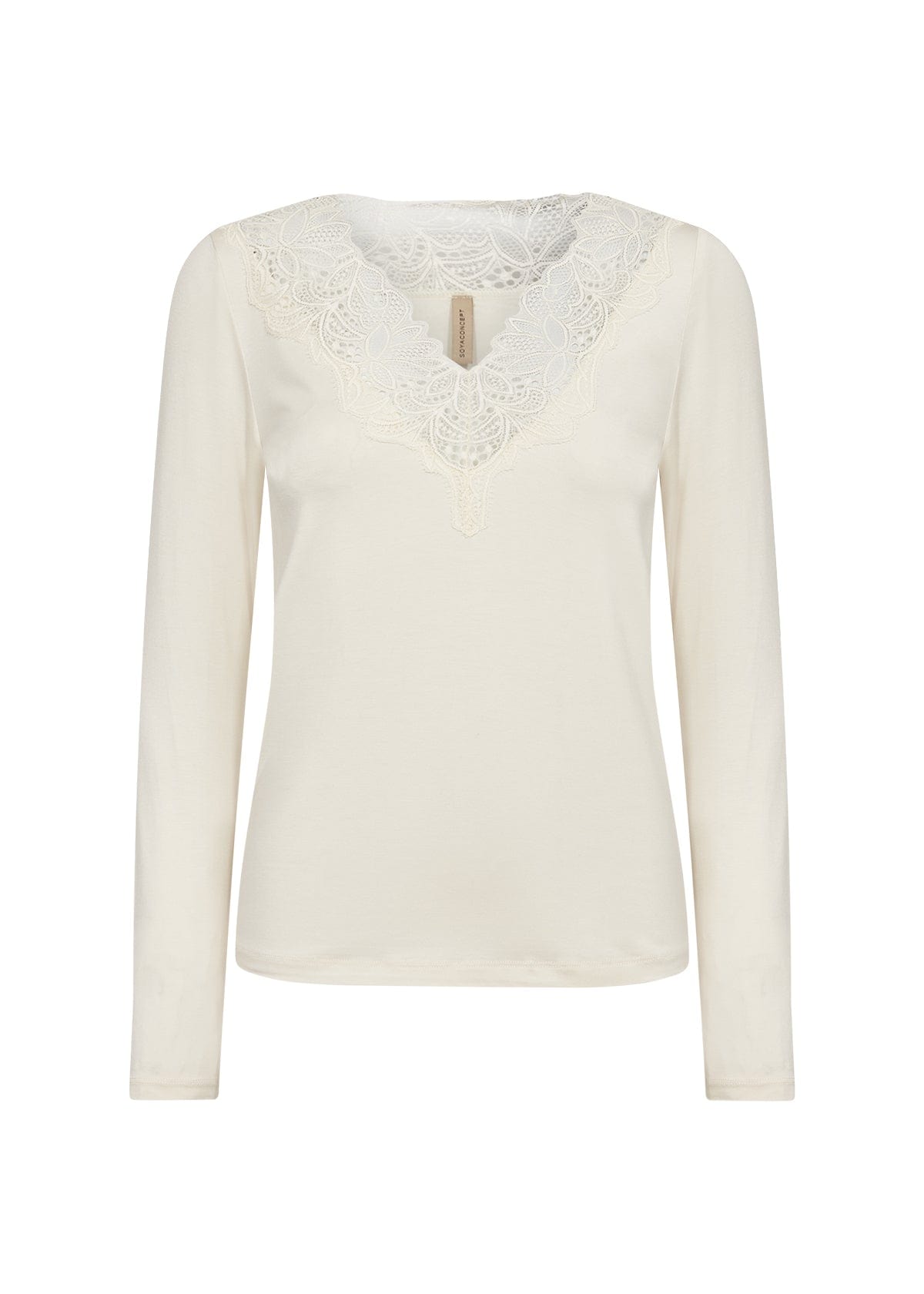 Soyaconcept Lace V-neck Top