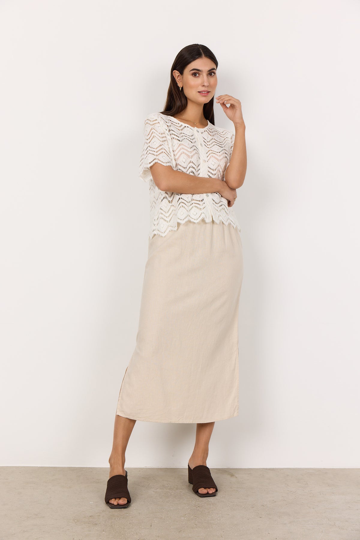 Soyaconcept Crochet T-Shirt