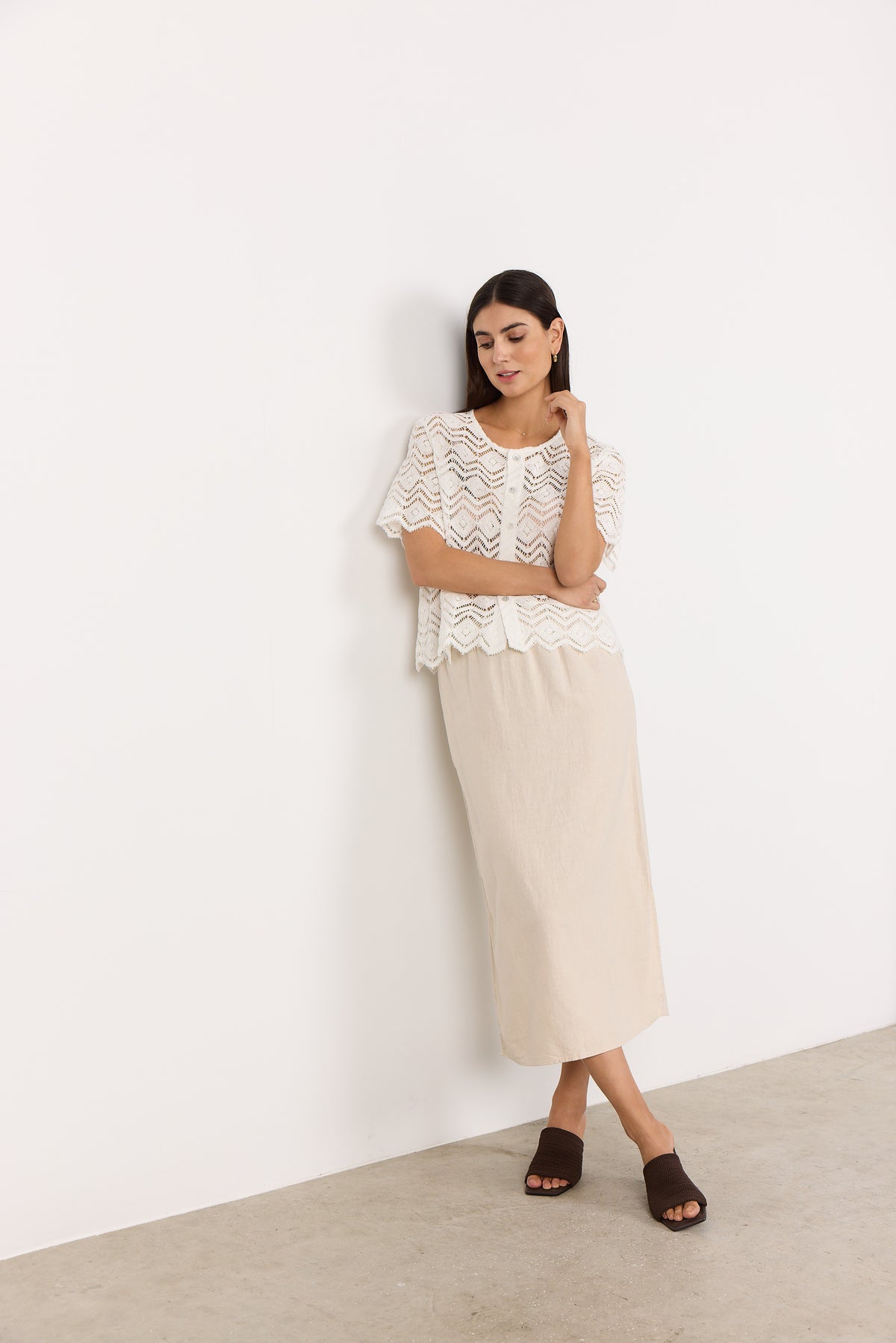 Soyaconcept Crochet T-Shirt