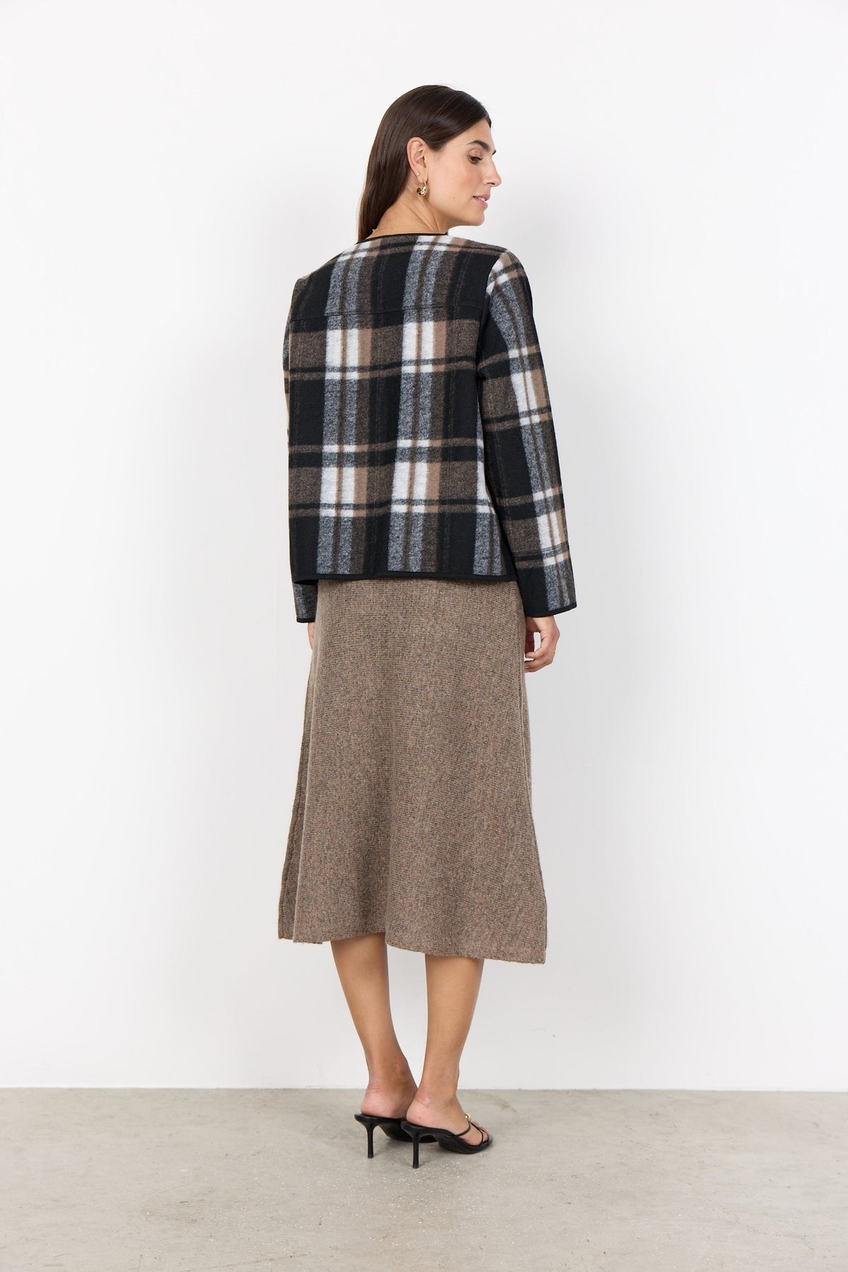 Soyaconcept Short Check Coat