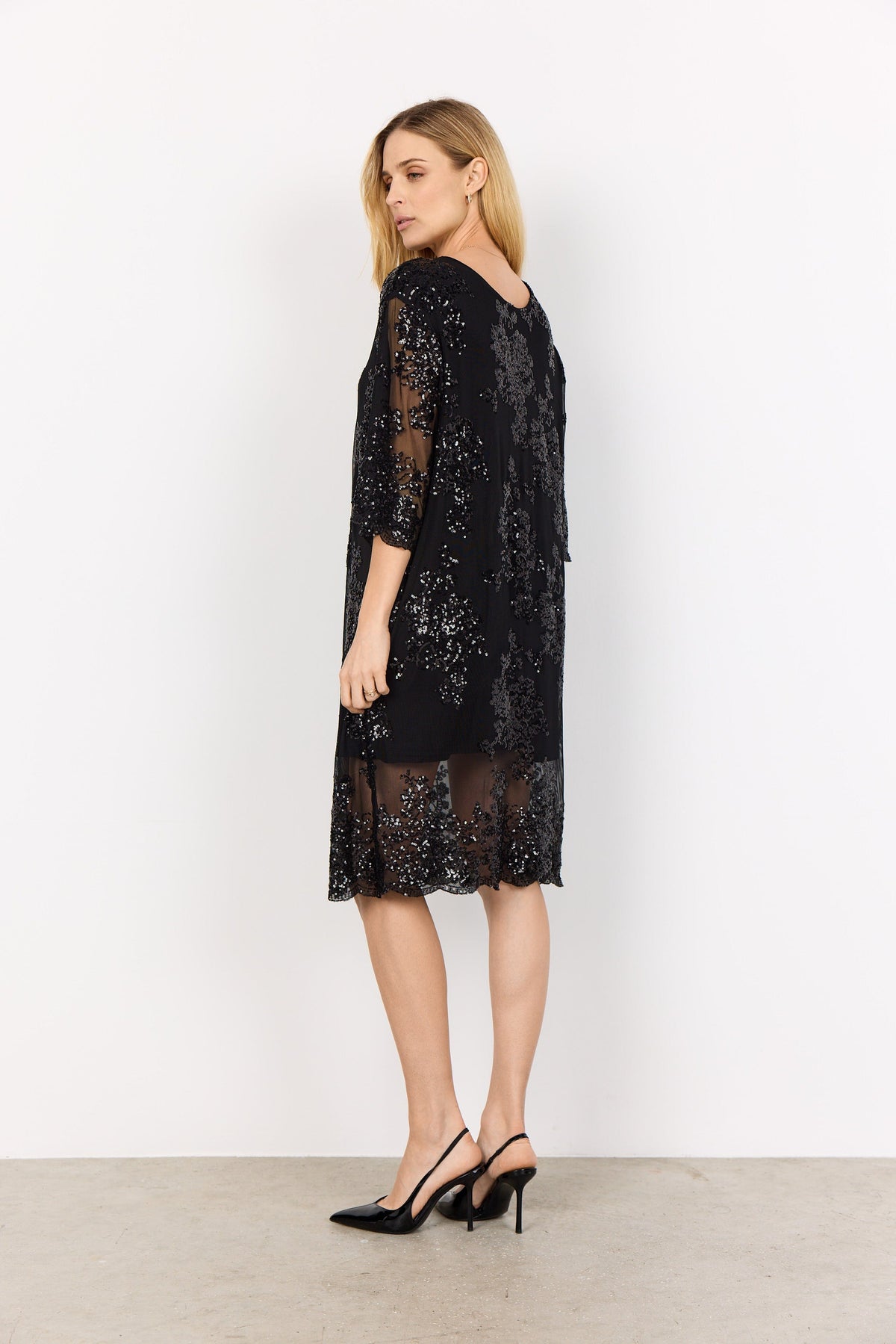 Soyaconcept Sequin Shift Dress