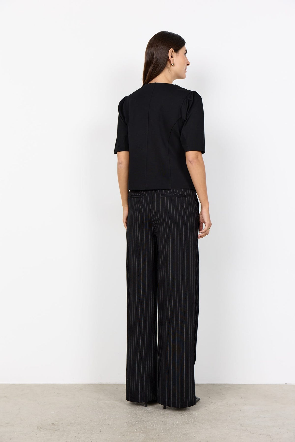 Soyaconcept Pinstripe Trousers