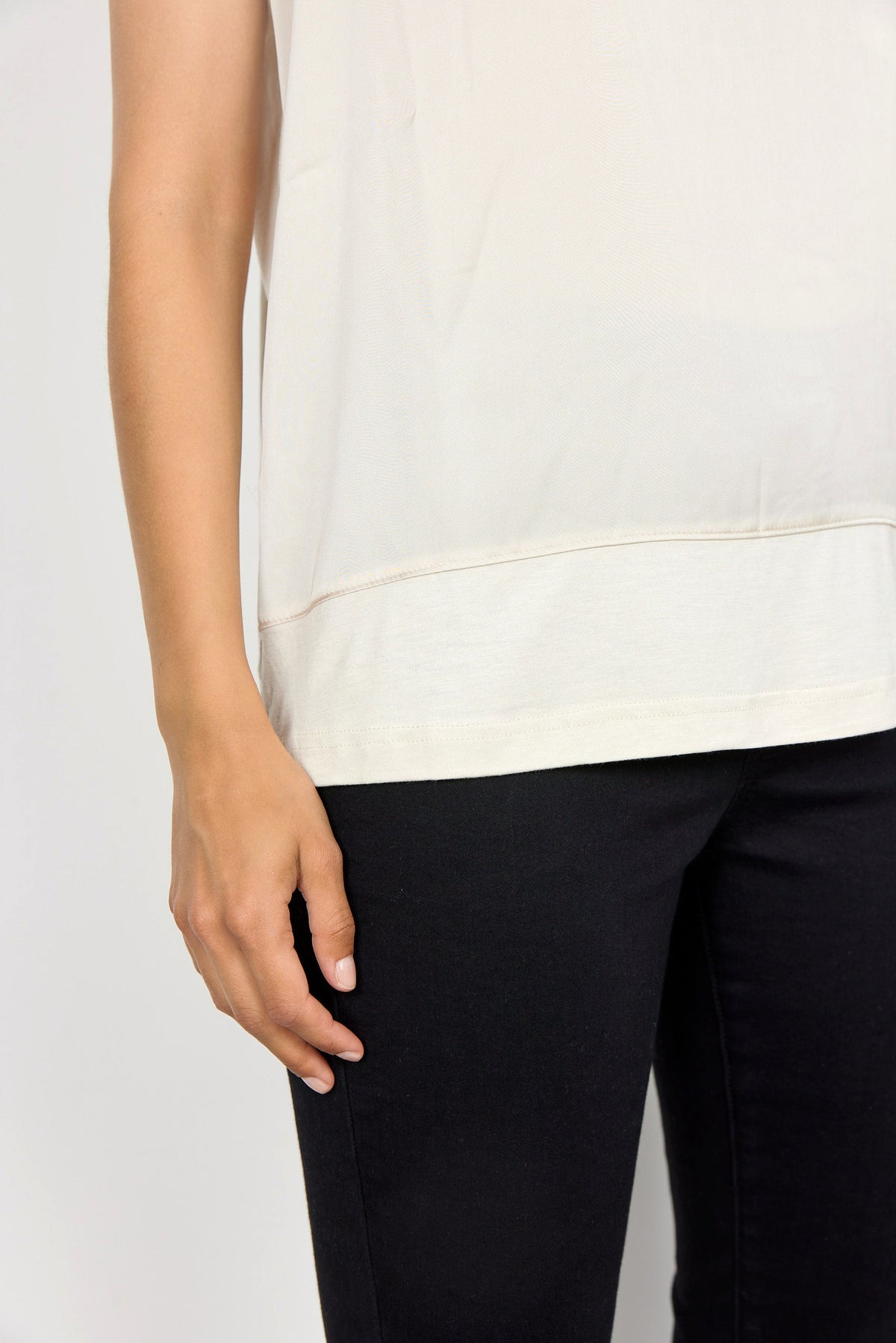 Soyaconcept Satin Front T-Shirt