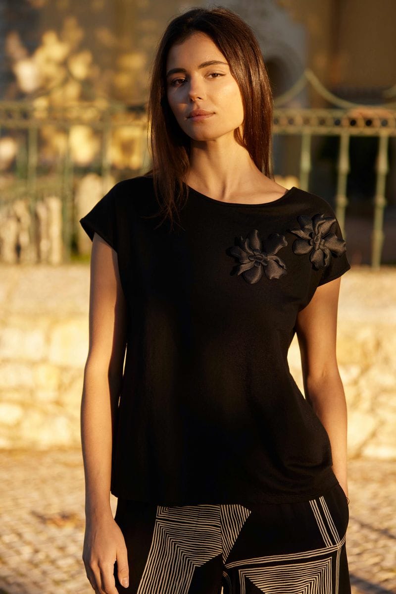 PERUZZI Flower T-Shirt