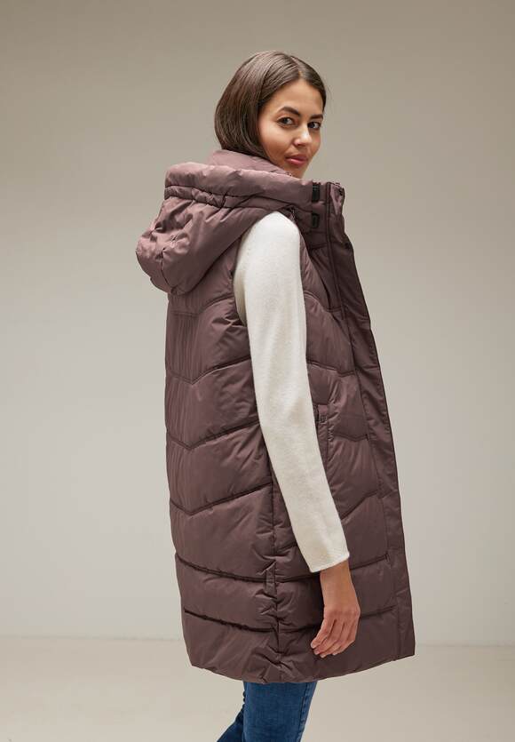 Street One Long Quilted Vest