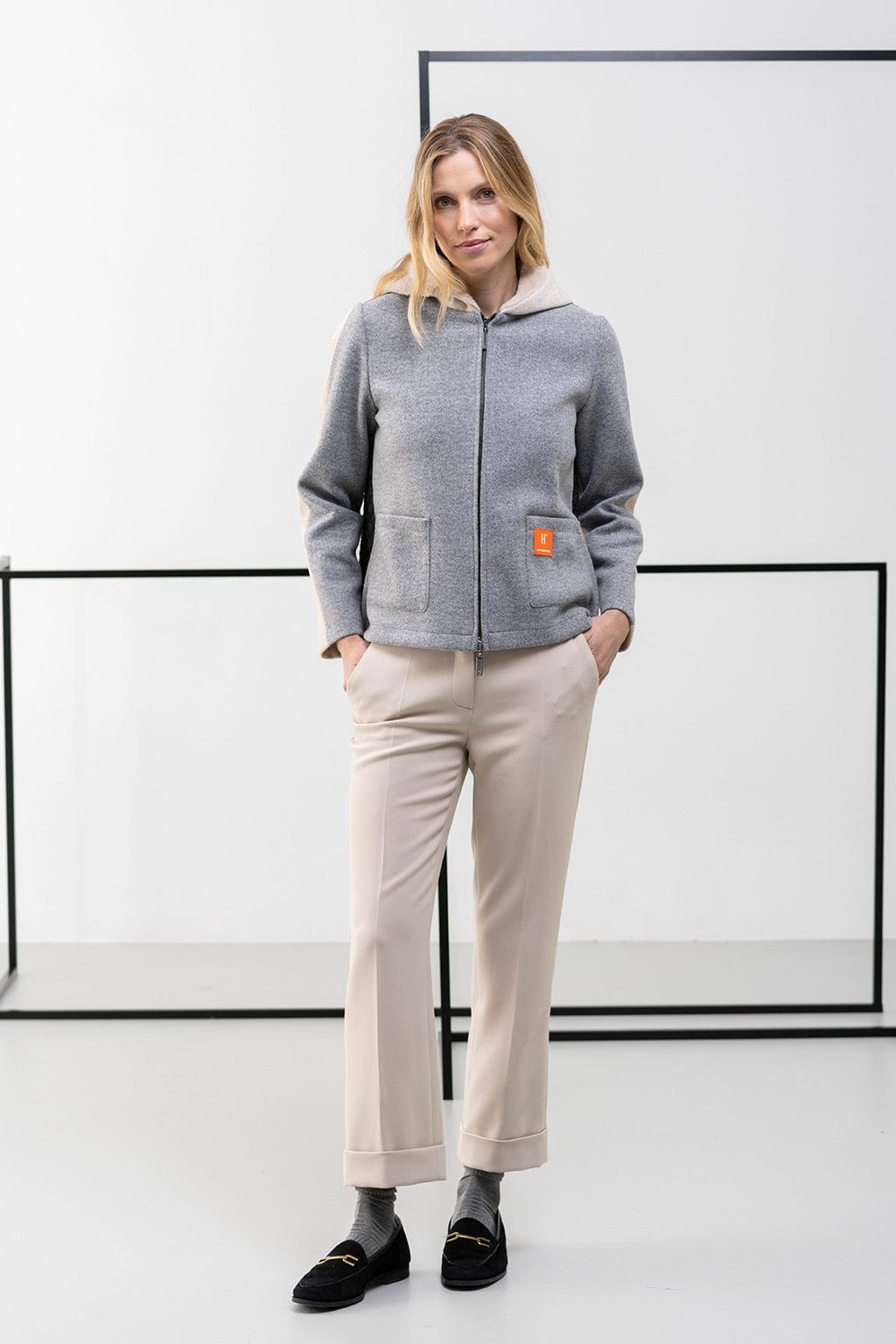 Hongo Wool Hooded Jacket