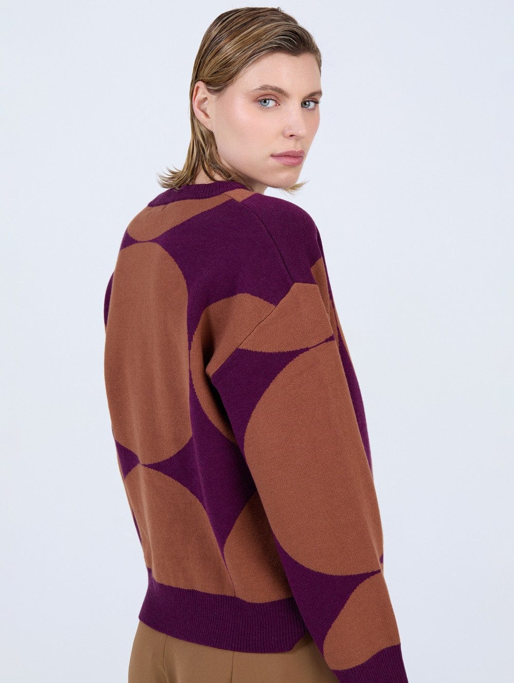Skatie Circle Print Knit
