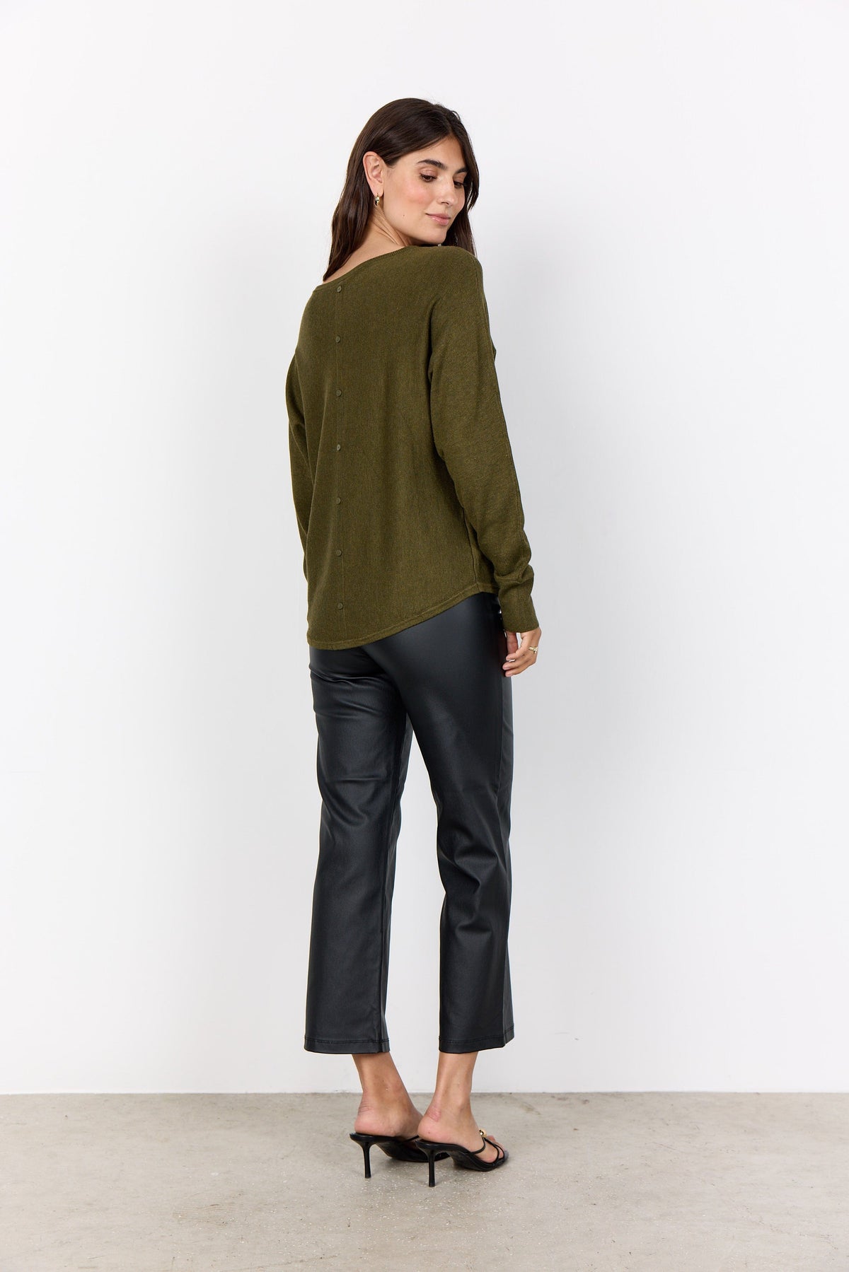 Soyaconcept Button Back Knit